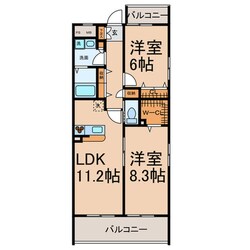 Ｇ-ＰＬＡＣＥ282の物件間取画像